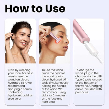 4-in-1 Red Light Therapy Wand